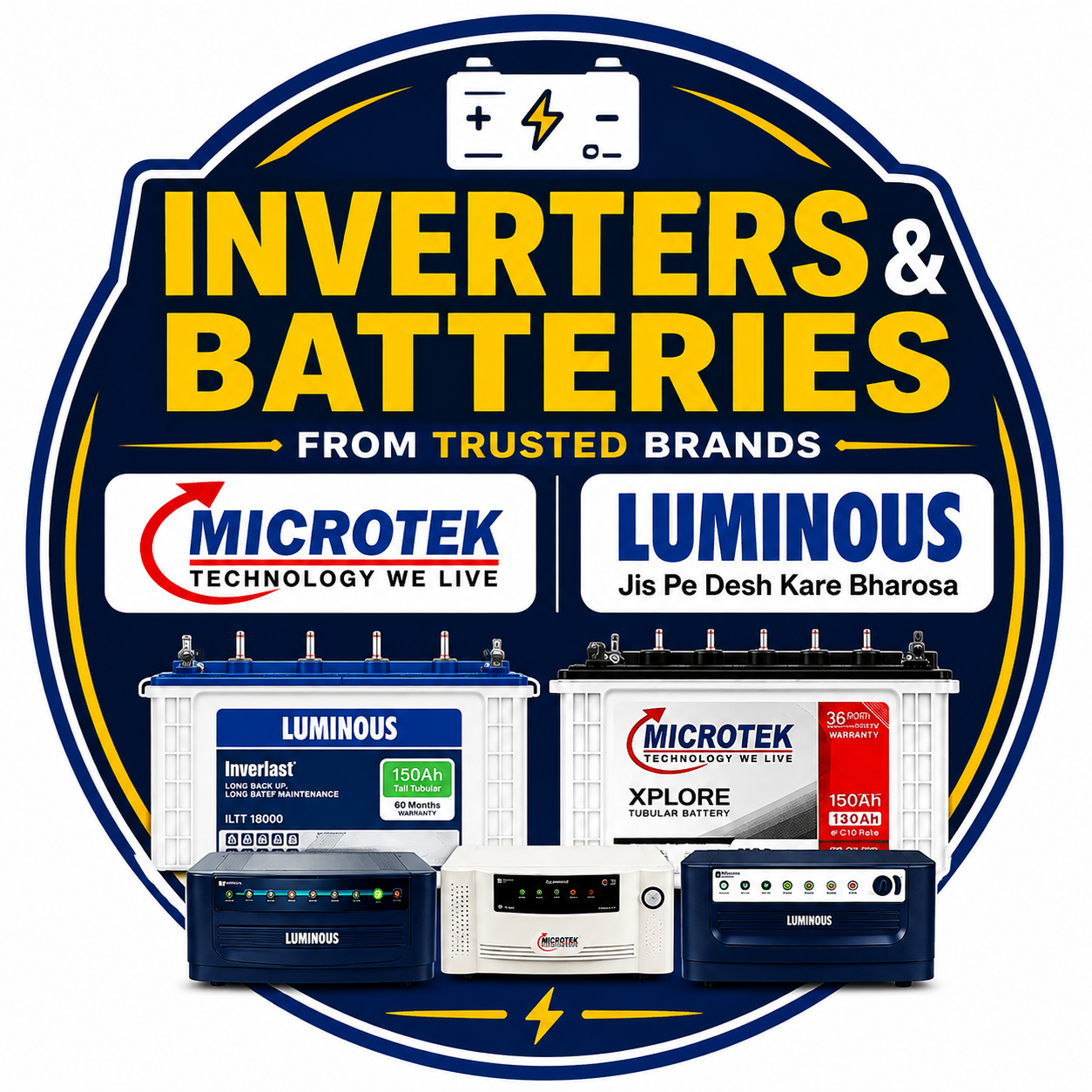 Inverters & batteries - Sree karunya Enterprises